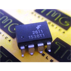 A2611 - CI Optocoupler Logic-Out Open Collector DC-IN 1-CH 8-Pin PDIP SMD